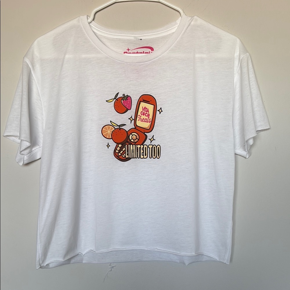 Limited Too x Vita Coco Treats Crop Top Tee NYC Pop-Up Nostalgia Mall Collab